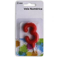 VELA NUMERICA CUMPLEAÑOS Nº 3